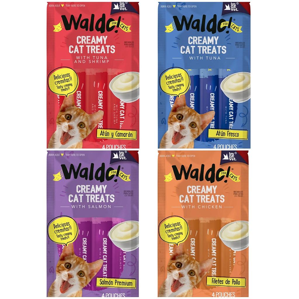Creamy Waldo Cat Treat Unidad 
