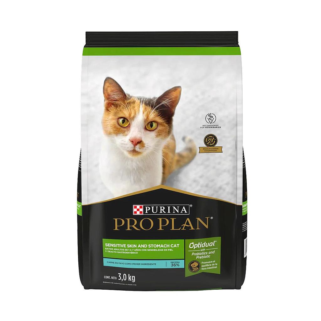 Proplan Cat Sensitive Skin stomach 3kg 