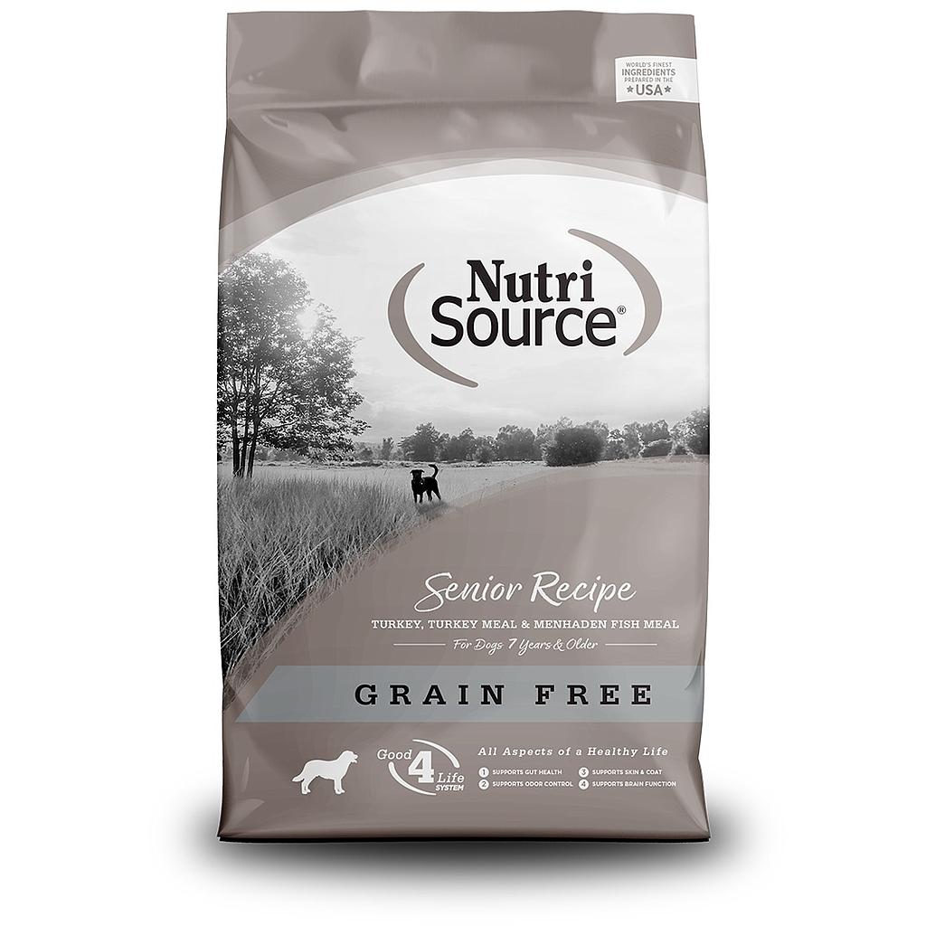 Nutrisource Senior Recipe grain free 26lb