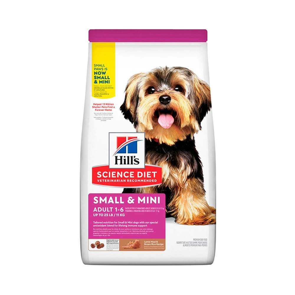 Science diet small & Mini Cordero 2KG