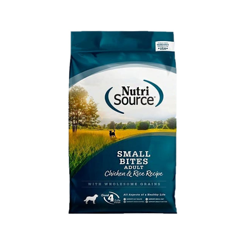 Nutrisource Adulto pollo Small Bites 4Lb
