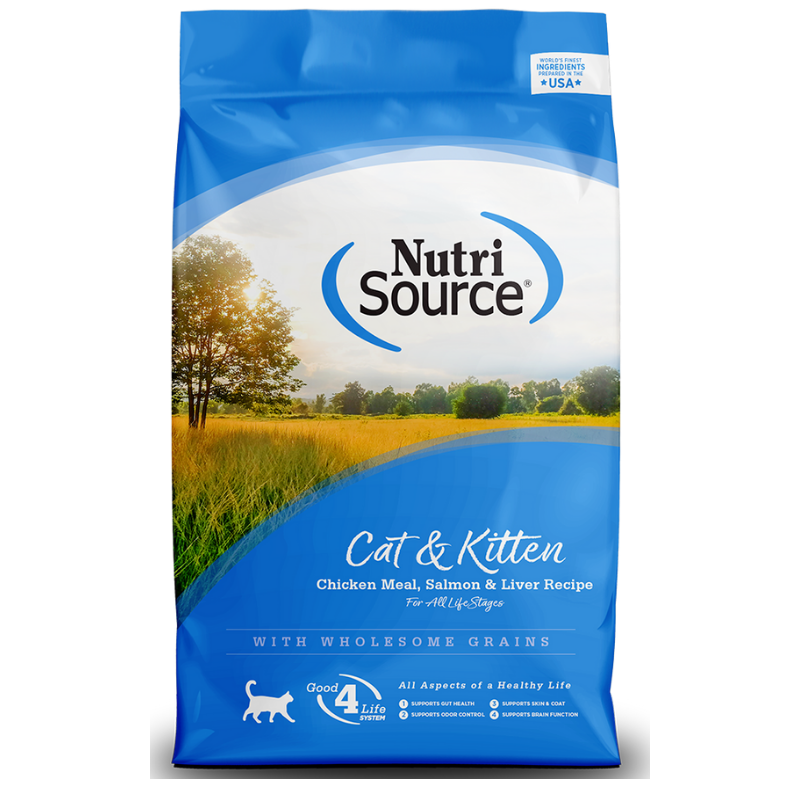 Nutrisource Cat Salmon 12lb 